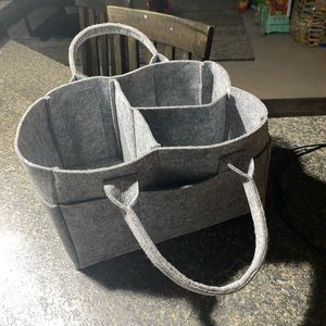 FELT CADDY WITH DETACHABLE INSERT